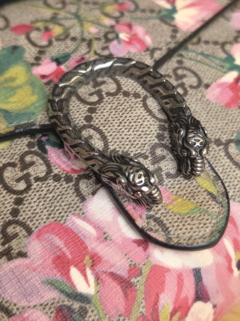 Gucci Dionysus Blooms Supreme 3 Way Chain Purse EUC - Picture 3 of 16